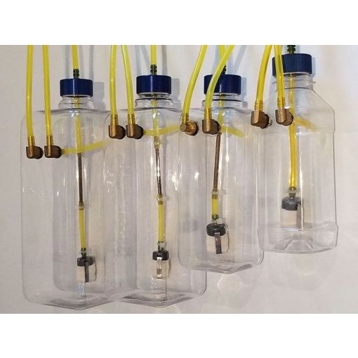 14OZ TRANSPARENT Fuel tank 410cc WITH FILTER