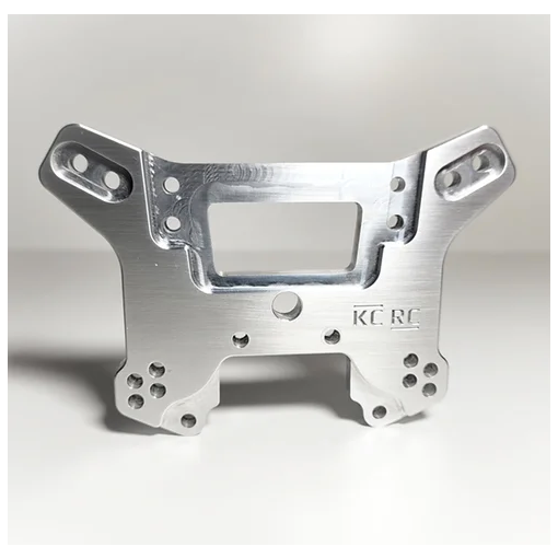 Tourelle de suspension avant 70705 T6 - Traxxas Sledge 6s (argent) (6,5mm)