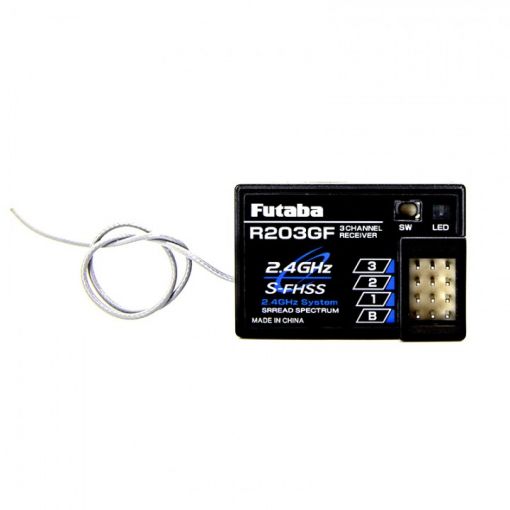 R203GF–S-FHSS 2.4 GHz System 3-Channel Receiver