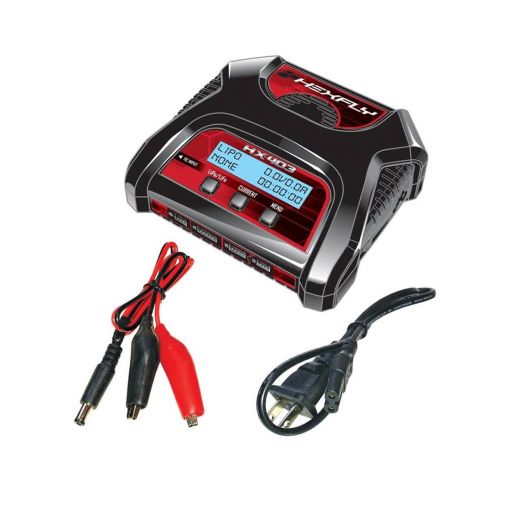 Redcat Hexfly HX-403 Dual Port AC/DC LiPo/LiFe Battery Charger