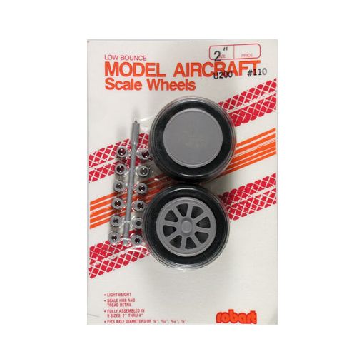 SCALE WHEELS 2" ST TREAD