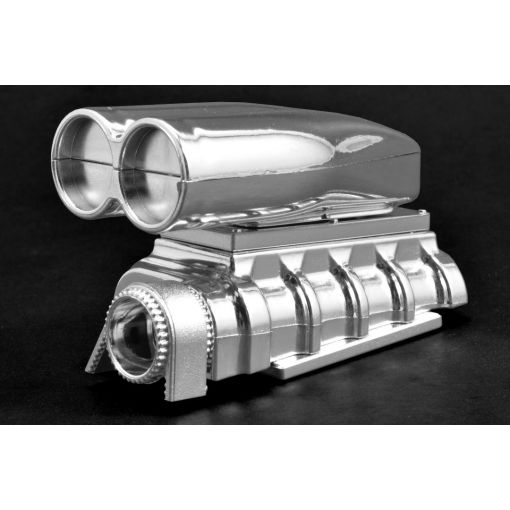 RPM Chrome Shotgun Style Mock Intake & Blower