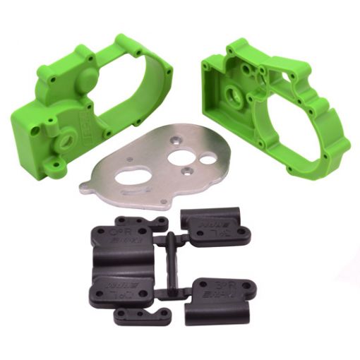 RPM Gearbox Housing and Rear Mounts - Green - RPM73614