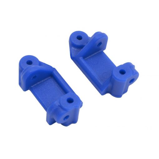 RPM Caster Block 30 deg Rustler, Stampede, Bandit, Slash - Blue
