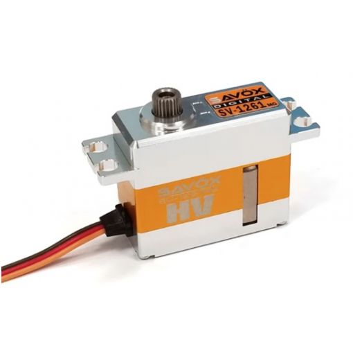 Mini Hi Torque High Voltage Digital Servo 0.095sec / 277oz @ 7.4V - SAVSV1261MG