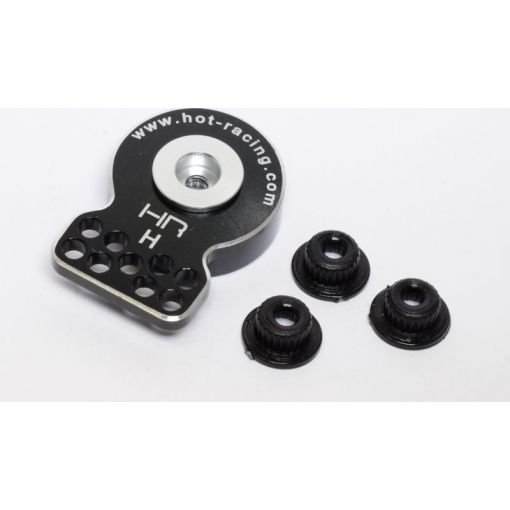 Heavy Duty Aluminum Servo Saver (Black 23-24-25T)