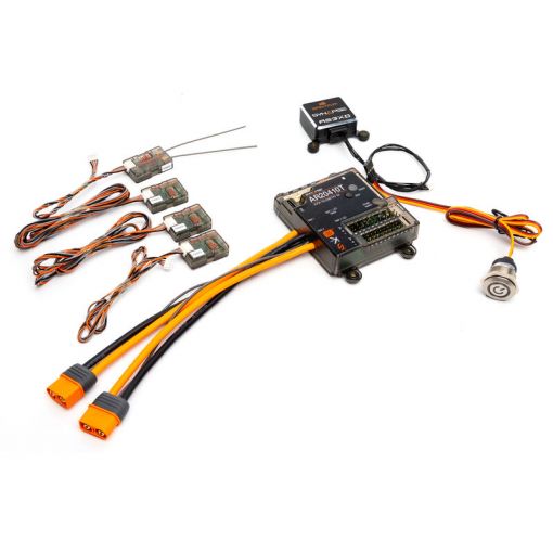 AR20410T 20 Channel PowerSafe Receiver with Synapse AS3X+ and SAFE Stabilization Module - SPMAR20410TS