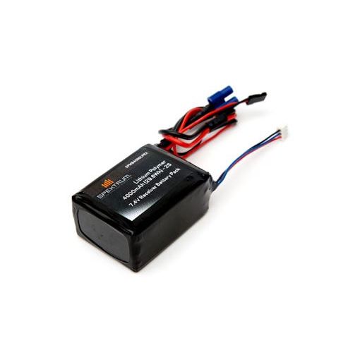 4000mAh 2S 7.4V LiPo Receiver Battery