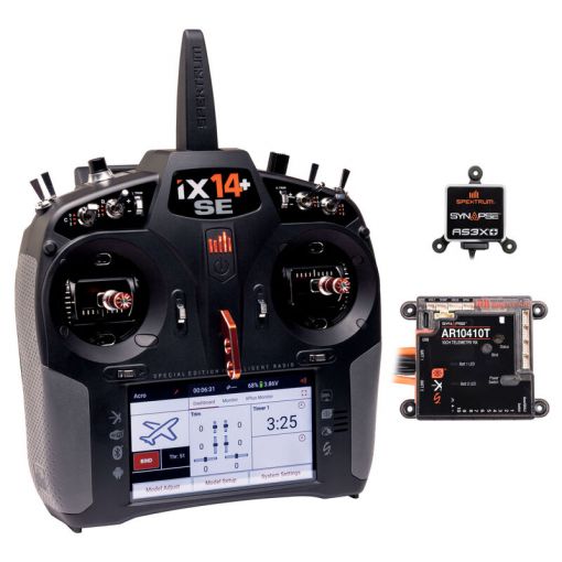 iX14+ SE Transmitter with 10-Channel PowerSafe Receiver & Synapse Combo - SPMR14020C1