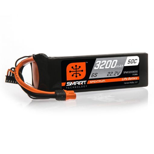3200mAh 6S 22.2V 50C Smart LiPo Battery; IC5