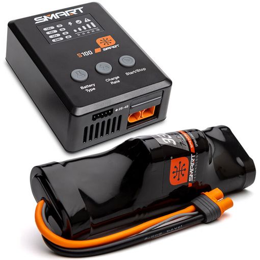 Smart Powerstage: 3300mAh 7C NiMH (IC3) & S100 Charger