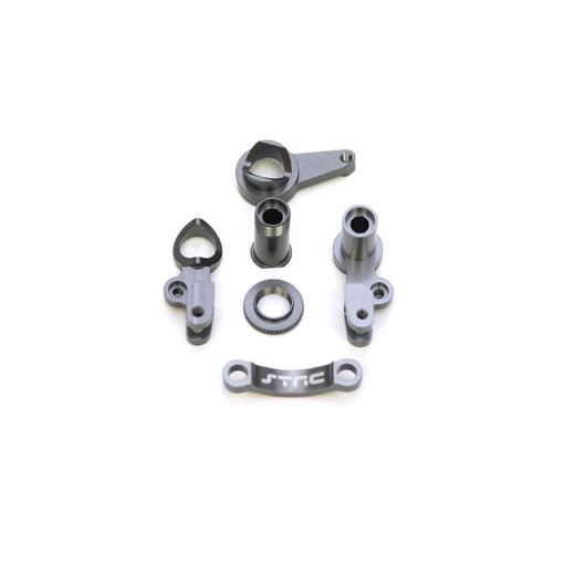 HD Alum Steer Bellcrank Set : Slash 4x4 ,GunMetal