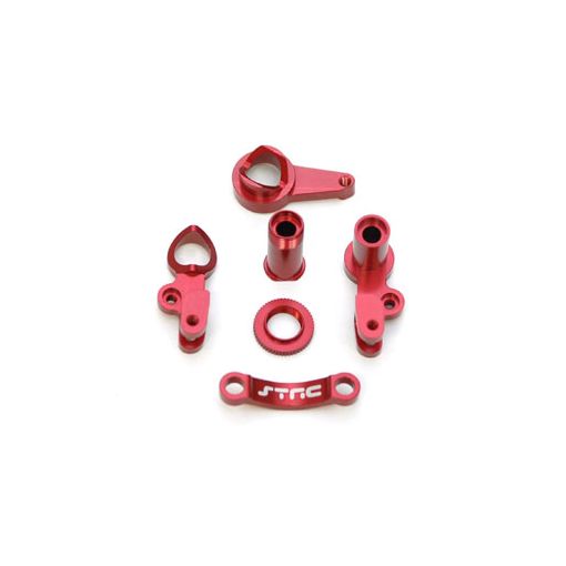 HD Alum Steer Bellcrank Set : Slash 4x4 ,Red