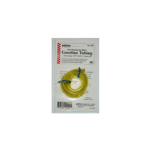 Gas Tubing, 3', Extra-Large, 5/32", Yellow