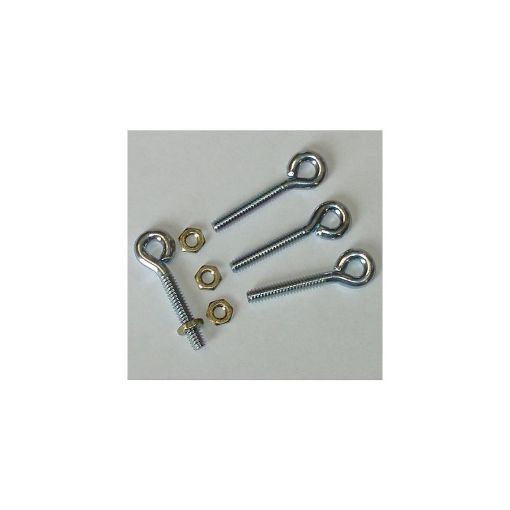 4-40 Threaded Eyebolts (4)
