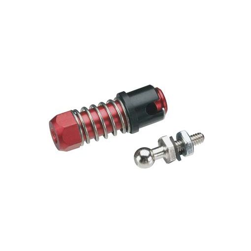 Ball Connector  with locking sleeve 2-56