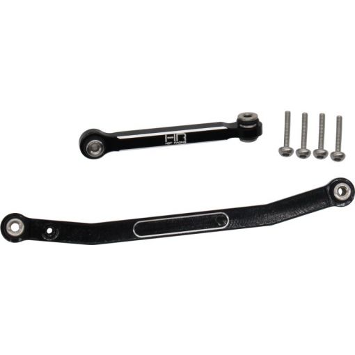 Black Aluminum Fix Link Steering Rod SCX24