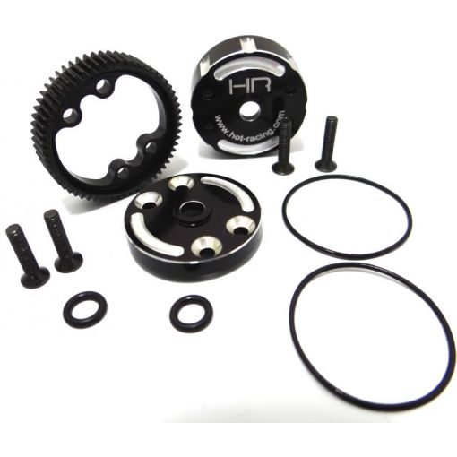 Sealed Alum Differential Case: TRA 2wd Electric