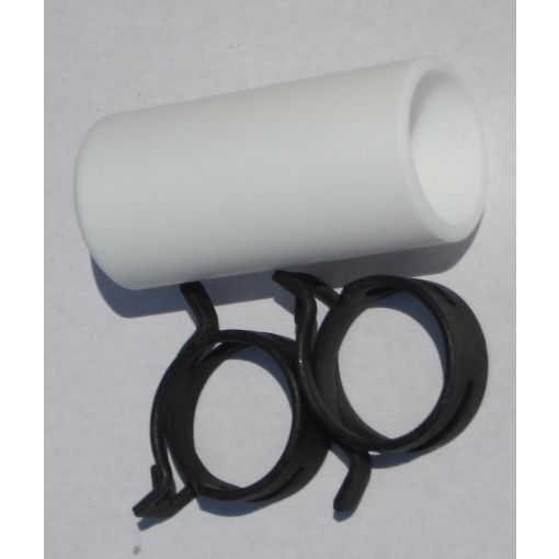 Teflon Coupler Set (25mm ID x 60mm) and (2) clamps