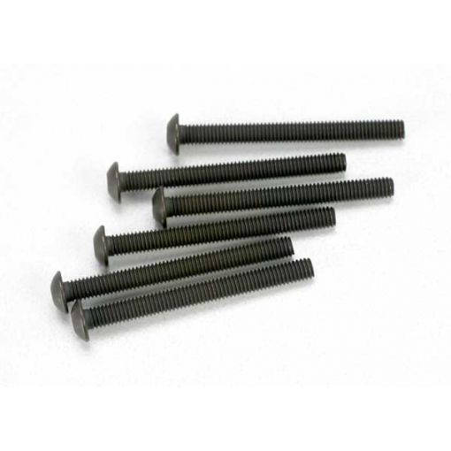 M3x30mm Button Head Machine Screws (6)