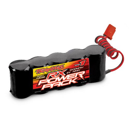 Traxxas 1200mAh 6.0V NiMH Flat RX 18x7x7mm - TRA3036