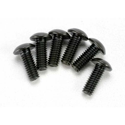 Traxxas 4x12mm Button Head Hex Screw (6) - TRA3937