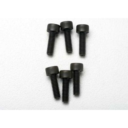 Traxxas 2.5x8mm Cap-Head Machine Screws (6) - TRA3965