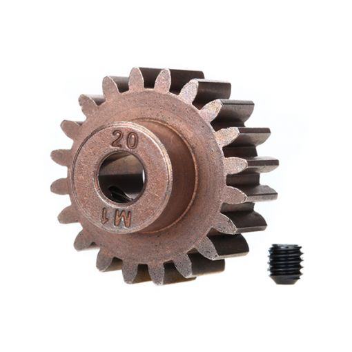 Traxxas Steel Mod 1.0 Pinion Gear w/5mm Bore (20T)