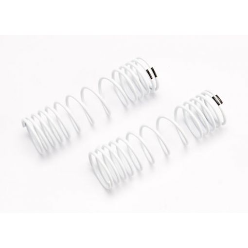 Traxxas Progressive Rate Rear Shock Springs (White) (2) - TRA6858