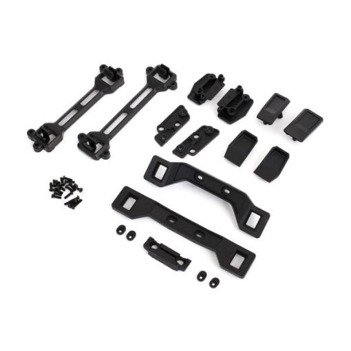 Traxxas Body Conversion Kit Slash 4X4 (Includes Front & Rear Body Mounts Latches Hardware) (For Clipless Mounting) - TRA6928