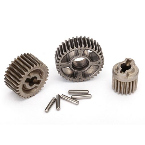 Gear set, transmission, metal (INCL 18T, 30T Gears) - TRA8293X