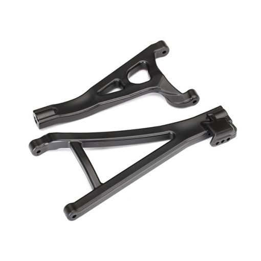 Suspension arms, black, front (right), heavy duty - TRA8631