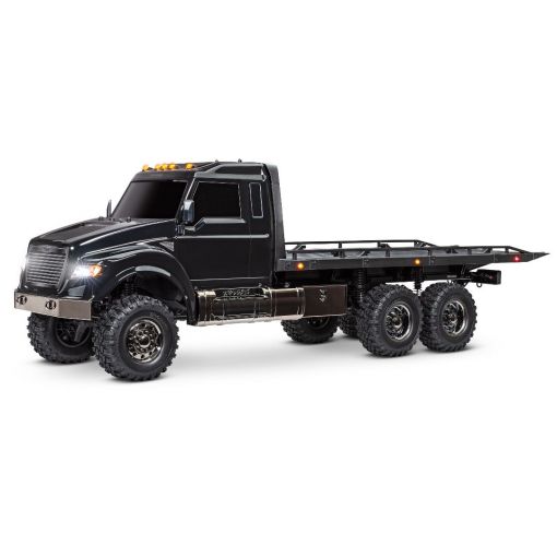 1/10 TRX-6 Hauler w/ LEDs & Winch - Black Ultimate RC Hauler 6X6