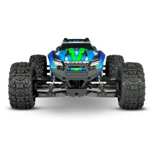 1/10 Maxx 4S V2 Green - 4WD Brushless M-Truck w/ WideMaxx Kit