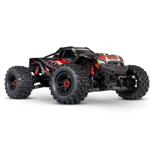 1/10 Maxx 4S V2 Red - 4WD Brushless Monster Truck w/ WideMaxx Kit