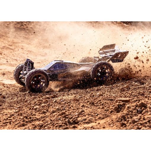 1/8 Jato - Black - 4x4 Brushless BL-2S with clipless body - TRA90154-4