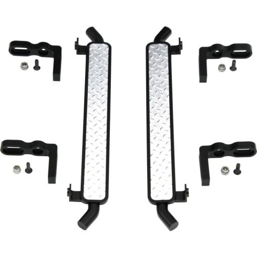 Aluminum Diamond Rock Rail Side Step (2): TRX-4