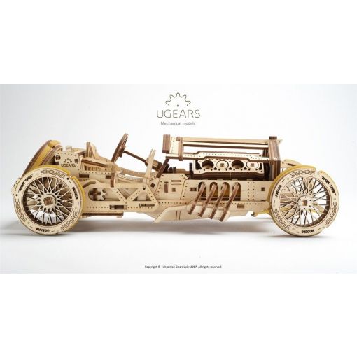 UGears U-9 Grand Prix Car - 348 Pieces (Advanced) - UGR70044