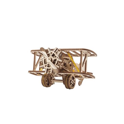 UGears Mini-Biplane - 84 Pieces (Easy)