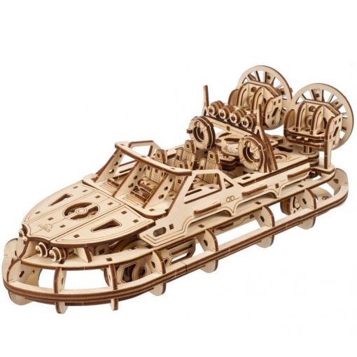 UGears Rescue Hovercraft - 383 Pieces (Medium) - UGR70223