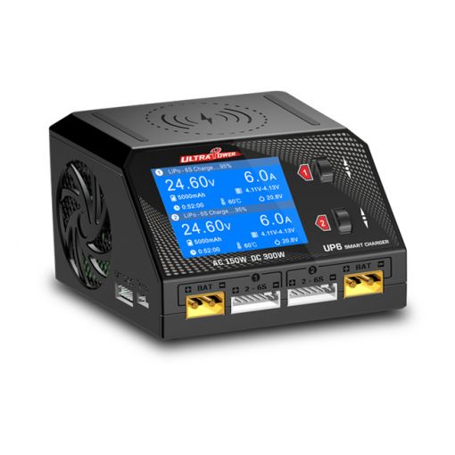 UP6 160W/400W Dual Port Multi Chemistry AC/DC Charger