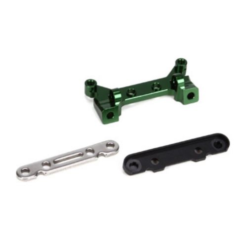 Front Hinge Pin Brace & Cap: Twin Hammers
