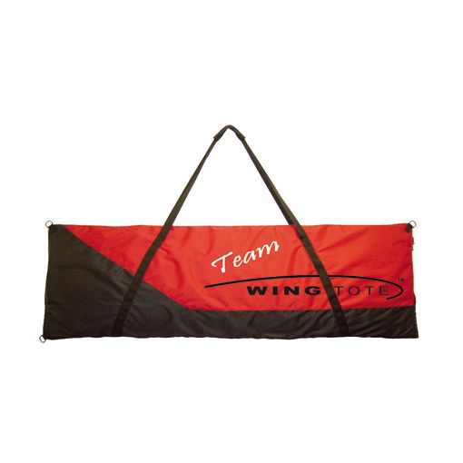 Single Wing/Tail Tote X-Small 44x16 Red/Black