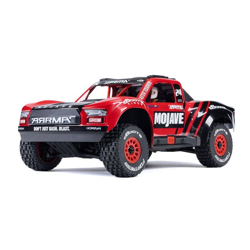 MOJAVE GROM - Red/Black - 4x4 SMART Small Scale Desert Truck - ARA2104T1