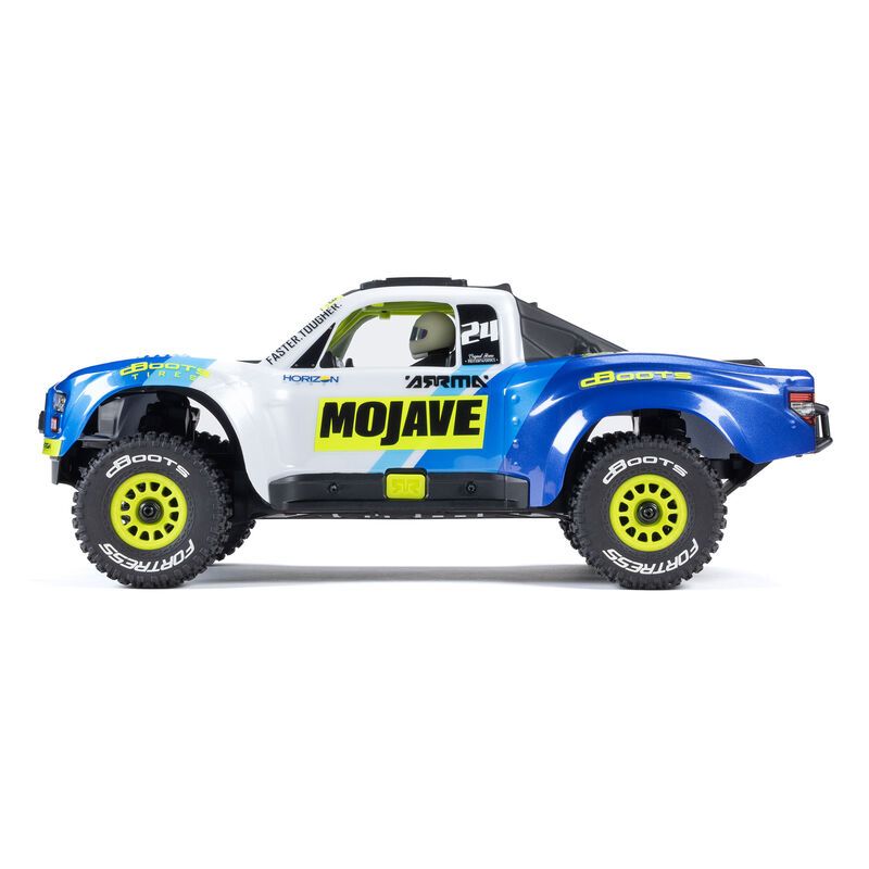 MOJAVE GROM - Blue/White - 4x4 SMART Small Scale Desert Truck - ARA2104T2