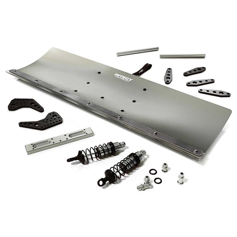 Alloy 500mm Snowplow Kit - Arrma 1/8 Kraton 6S BLX - INTC29092GREY