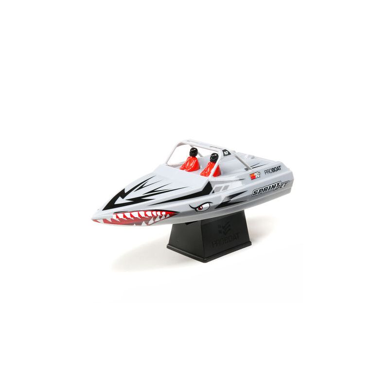 Sprintjet 9-inch Self-Right Jet Boat RTR, Silver