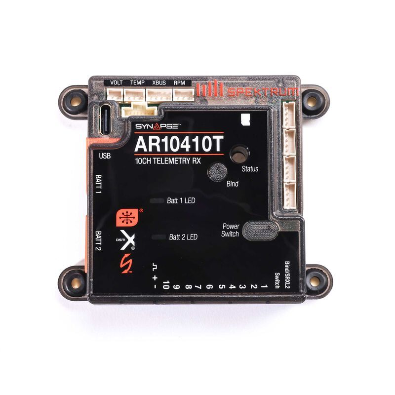 AR10410T 10 Channel PowerSafe Telemetry Receiver - SPMAR10410T