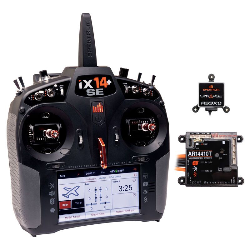 iX14+ SE Transmitter with 14-Channel PowerSafe Receiver & Synapse Combo - SPMR14020C2