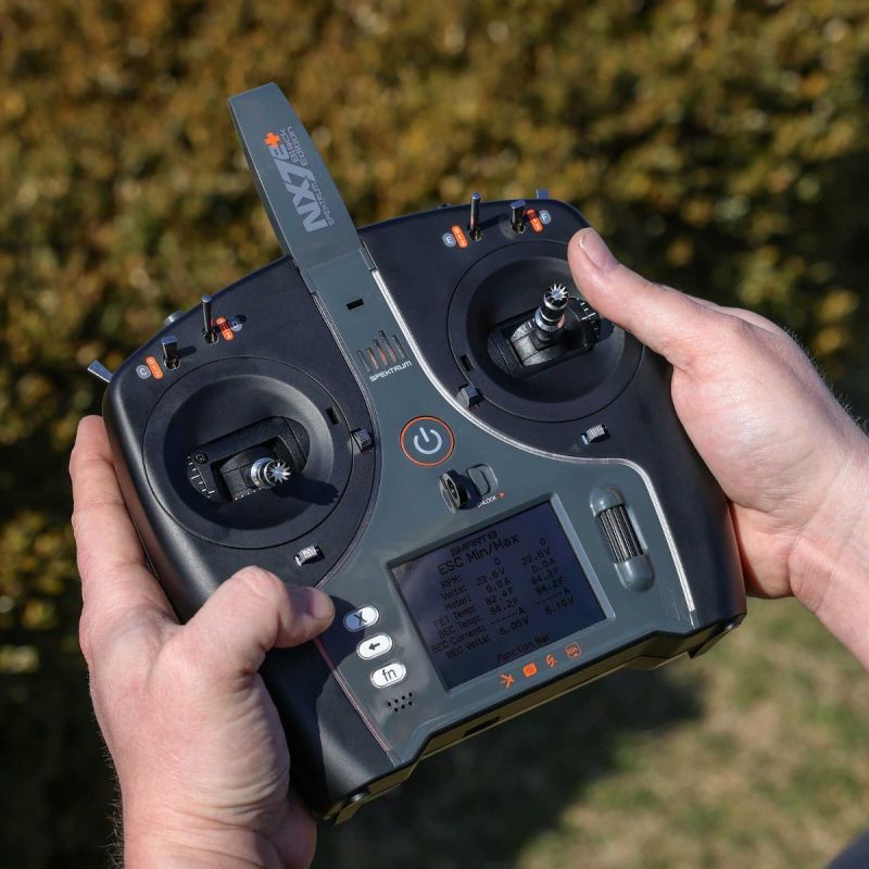 NX7e+ 14-Channel DSMX Transmitter Only, Black Edition - SPMR7120